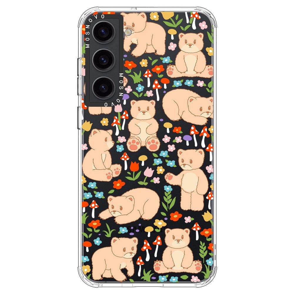 Cute Bear Phone Case - Samsung Galaxy S23 Plus Case - MOSNOVO