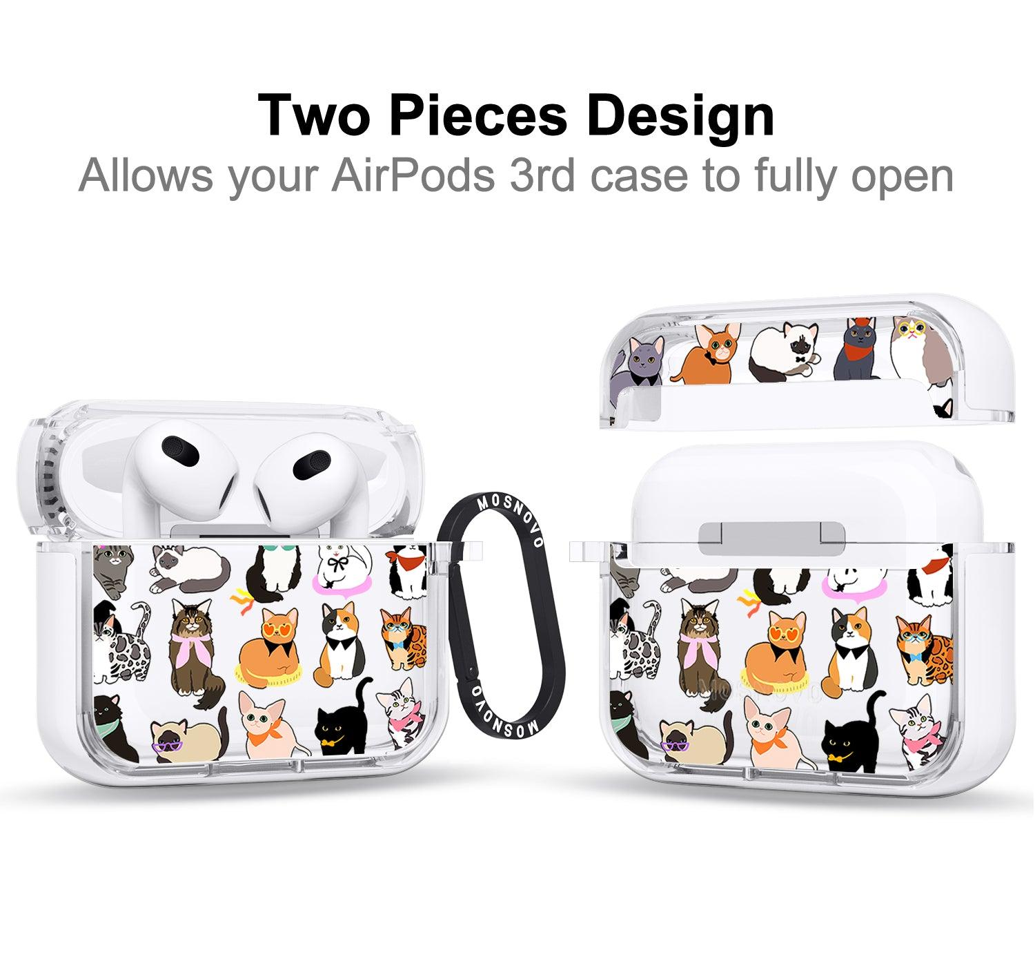 Cute Cat AirPods 3 Case (3rd Generation) - MOSNOVO