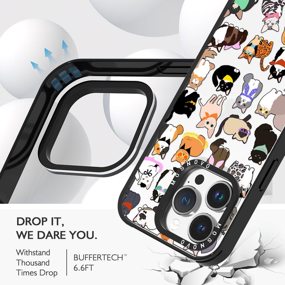 Cute Cat Phone Case - iPhone 14 Pro Case - MOSNOVO