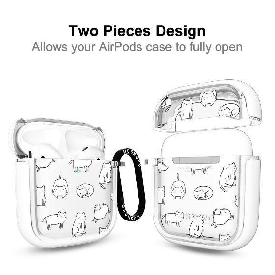 Cute Cats AirPods 1/2 Case - MOSNOVO