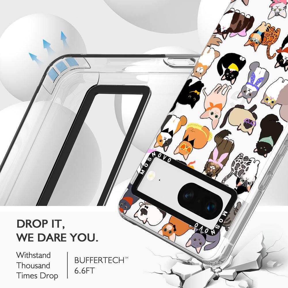 Cute Cats Phone Case - Google Pixel 7 Case - MOSNOVO