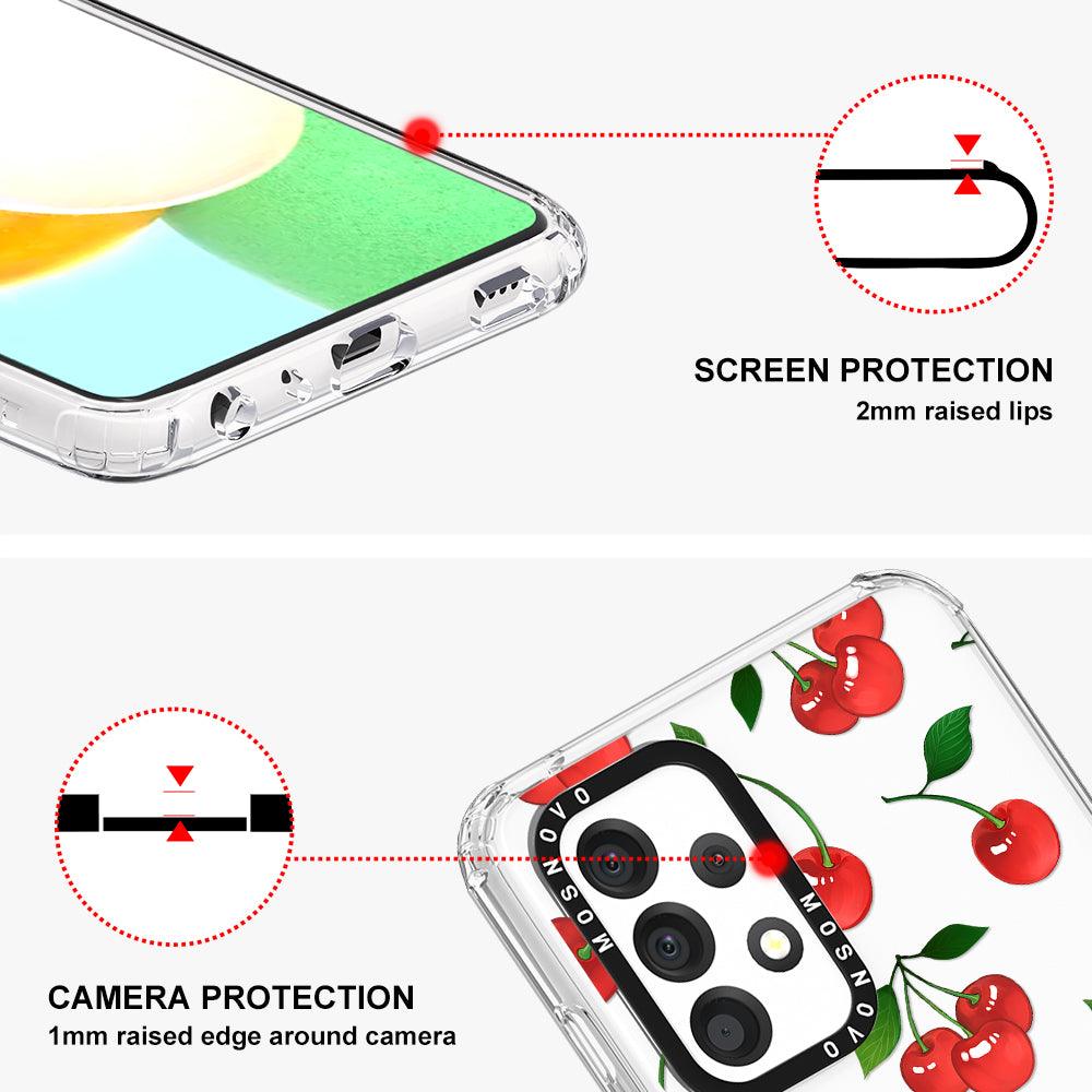 Cute Cherry Phone Case - Samsung Galaxy A52 & A52s Case - MOSNOVO