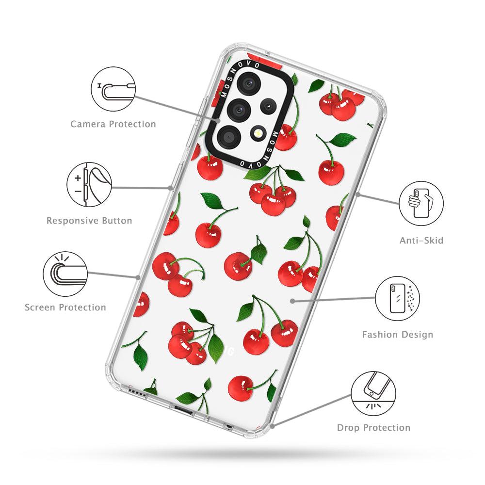 Cute Cherry Phone Case - Samsung Galaxy A52 & A52s Case - MOSNOVO