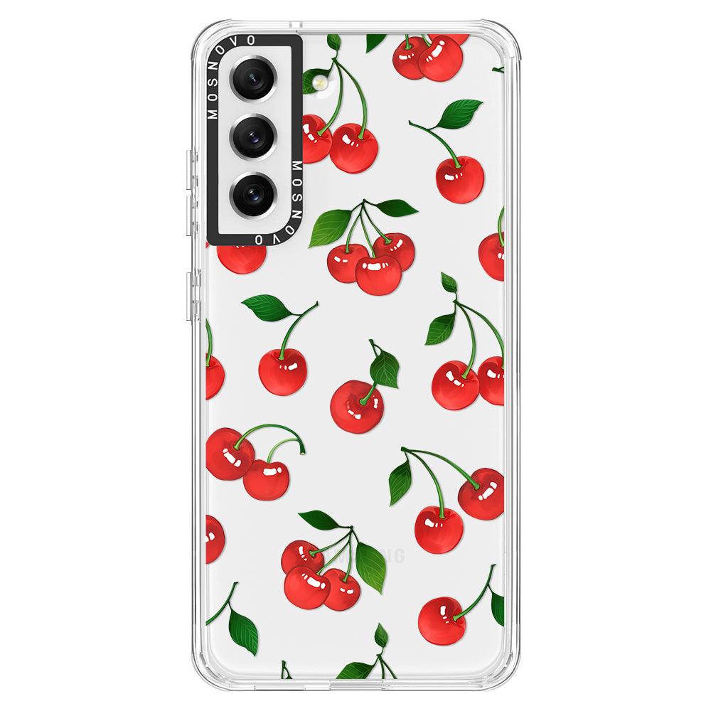 Cute Cherry Phone Case - Samsung Galaxy S21 FE Case