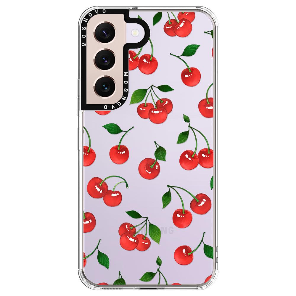 Cute Cherry Phone Case - Samsung Galaxy S22 Case - MOSNOVO