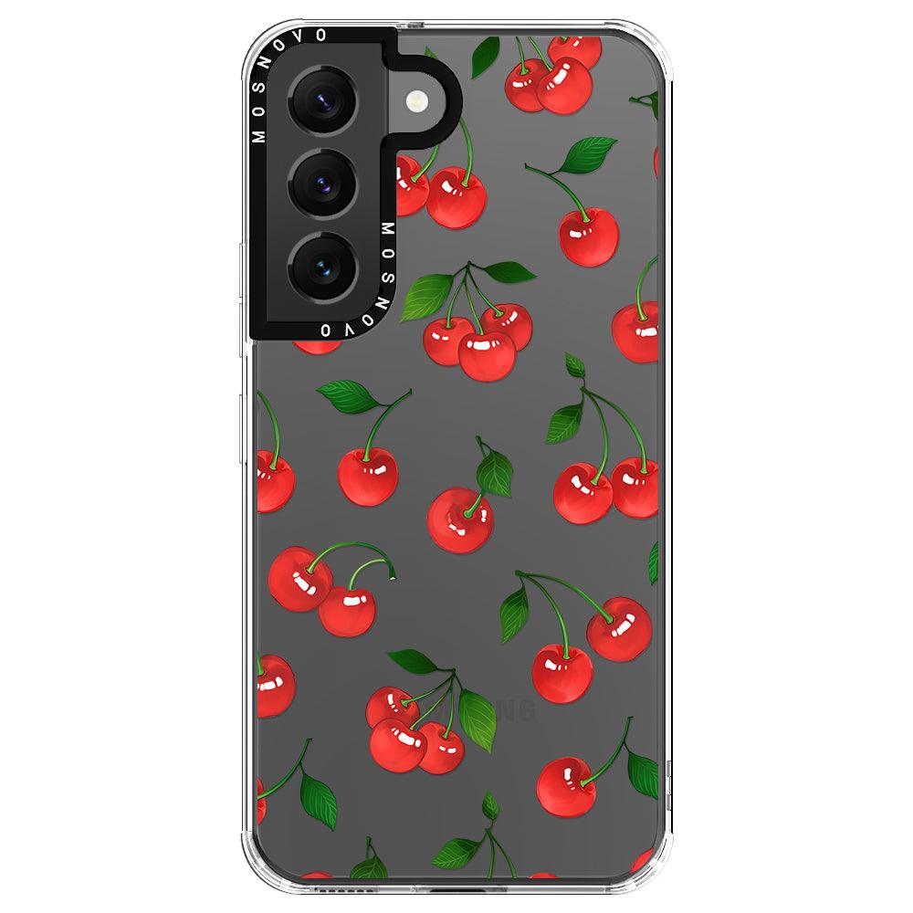 Cute Cherry Phone Case - Samsung Galaxy S22 Plus Case - MOSNOVO