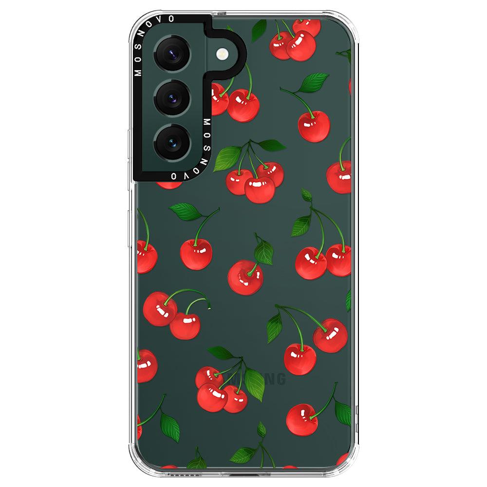 Cute Cherry Phone Case - Samsung Galaxy S22 Plus Case - MOSNOVO