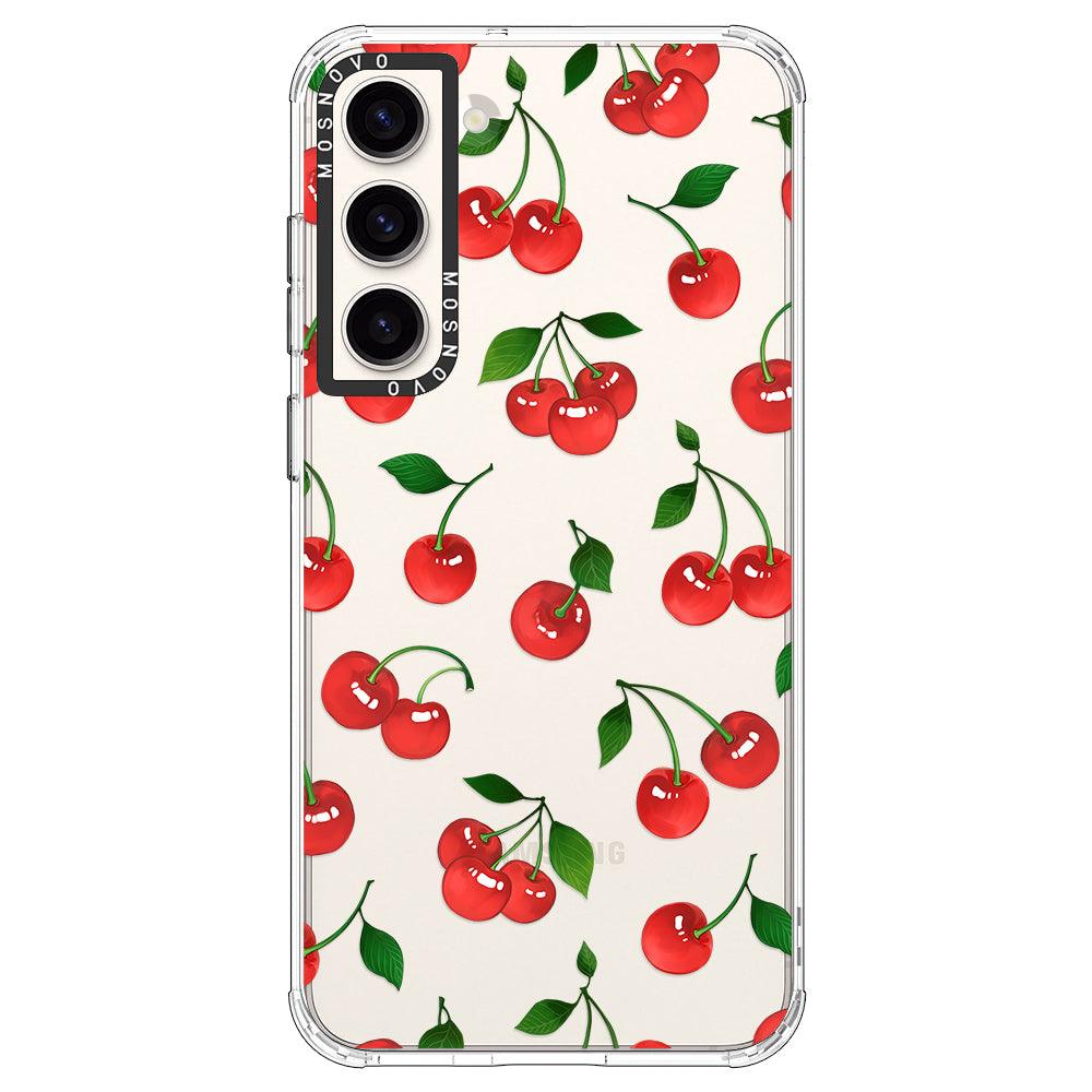 Cute Cherry Phone Case - Samsung Galaxy S23 Plus Case - MOSNOVO