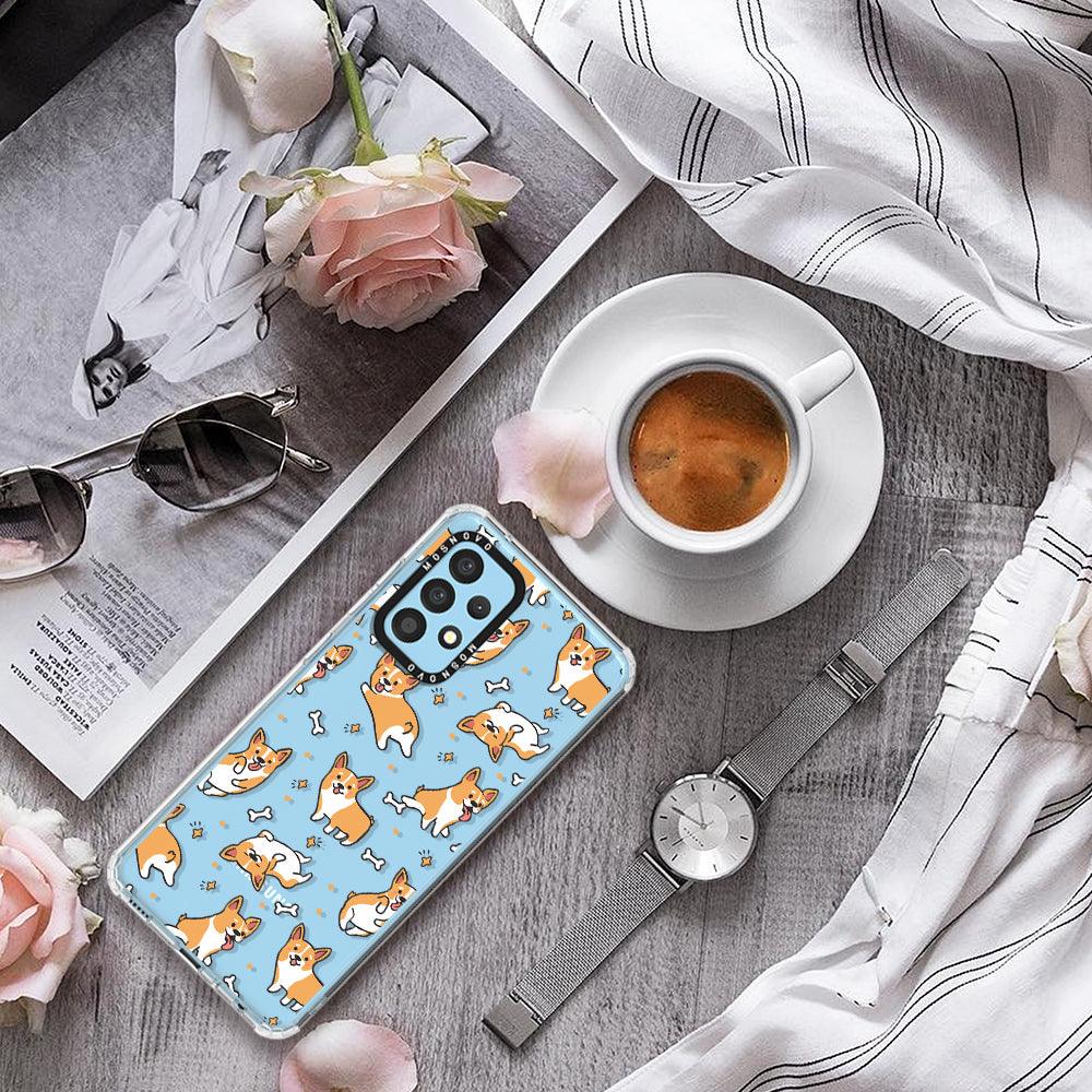 Cute Corgi Phone Case - Samsung Galaxy A52 & A52s Case - MOSNOVO
