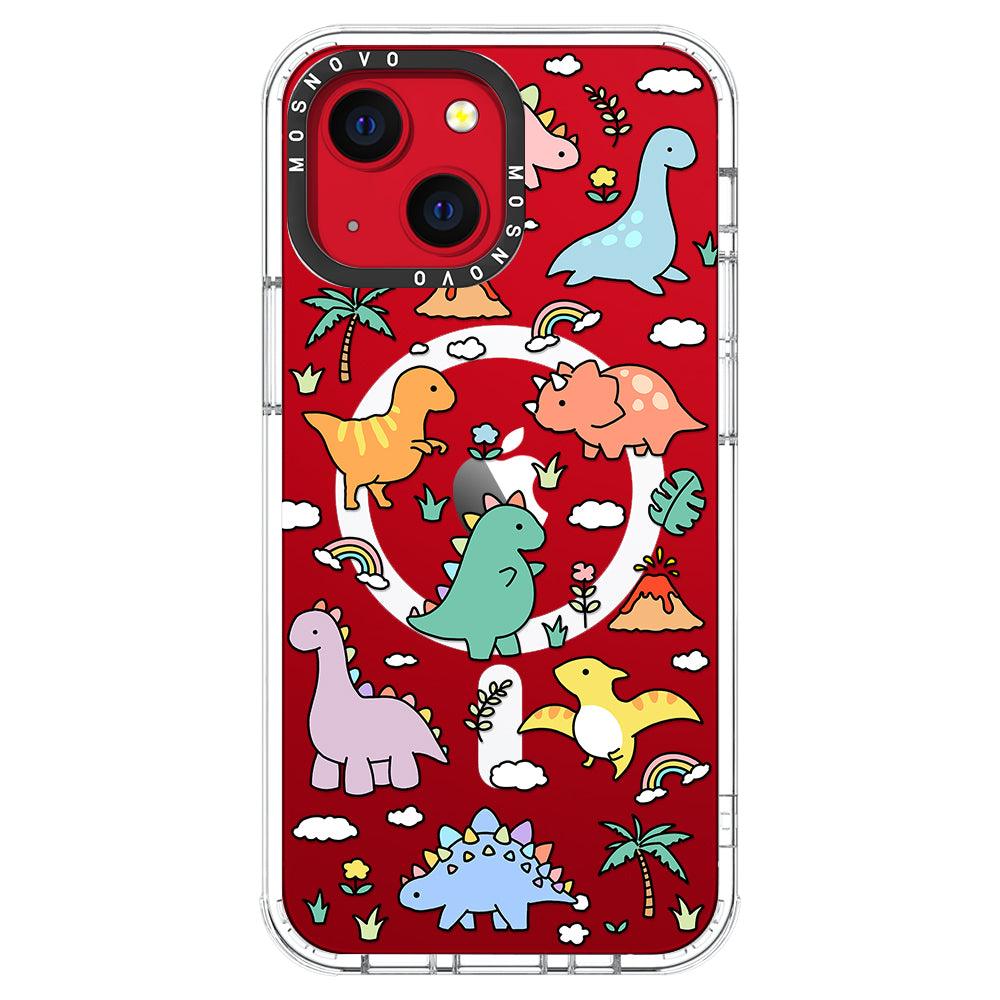 Cute Dinosaur World Phone Case - iPhone 13 Case - MOSNOVO