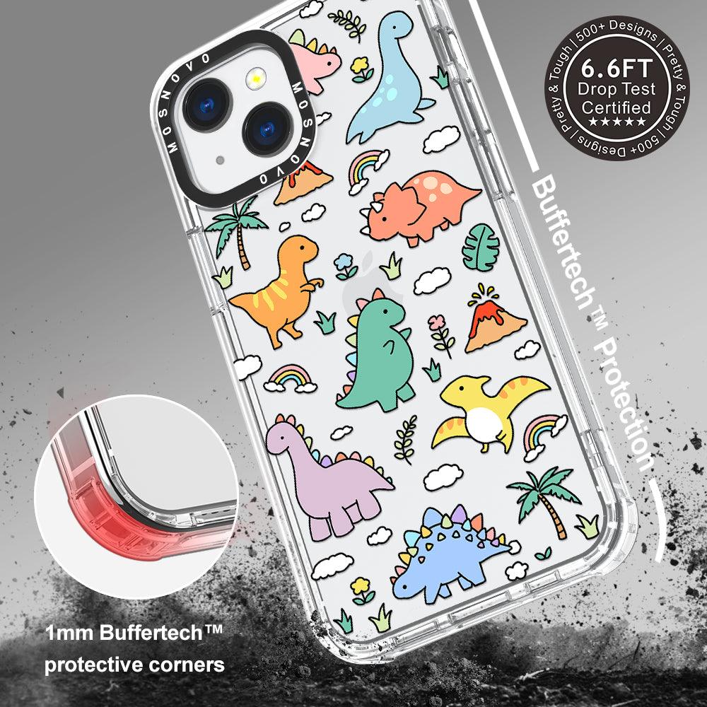 Dinosaur Land Phone Case - iPhone 13 Mini Case – MOSNOVO
