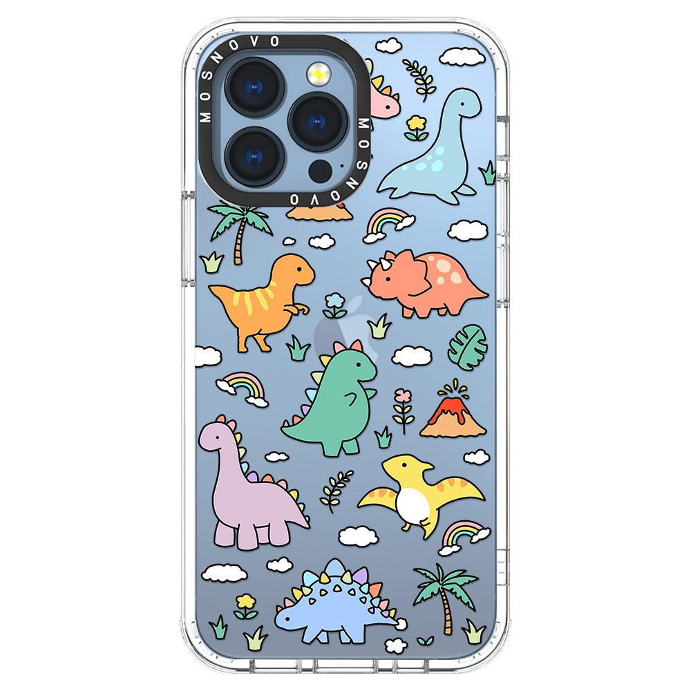 Cute Dinosaur World Phone Case - iPhone 13 Pro Case - MOSNOVO