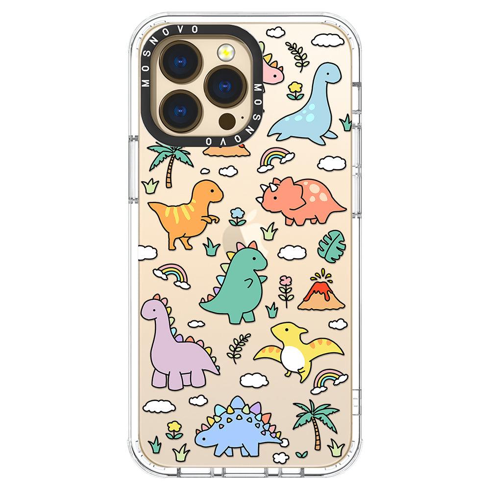 Cute Dinosaur World Phone Case - iPhone 13 Pro Case - MOSNOVO