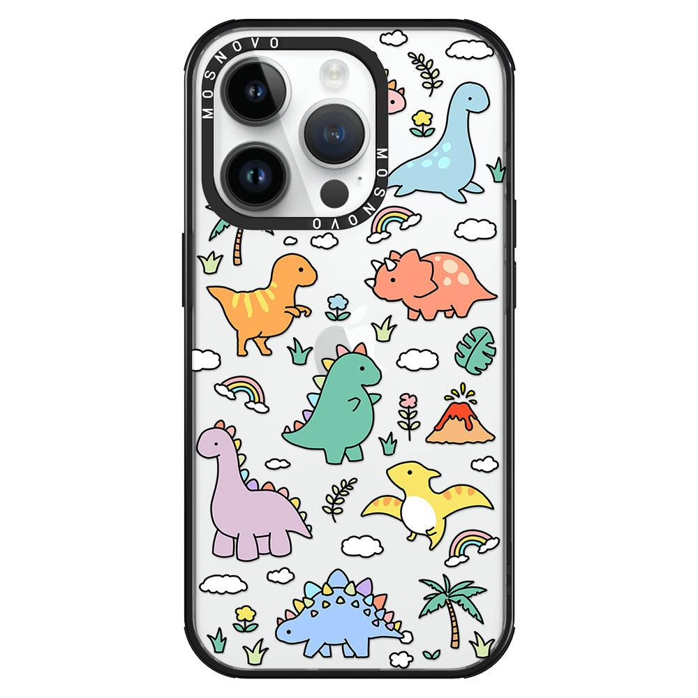 Cute Dinosaur World Phone Case - iPhone 14 Pro Case - MOSNOVO