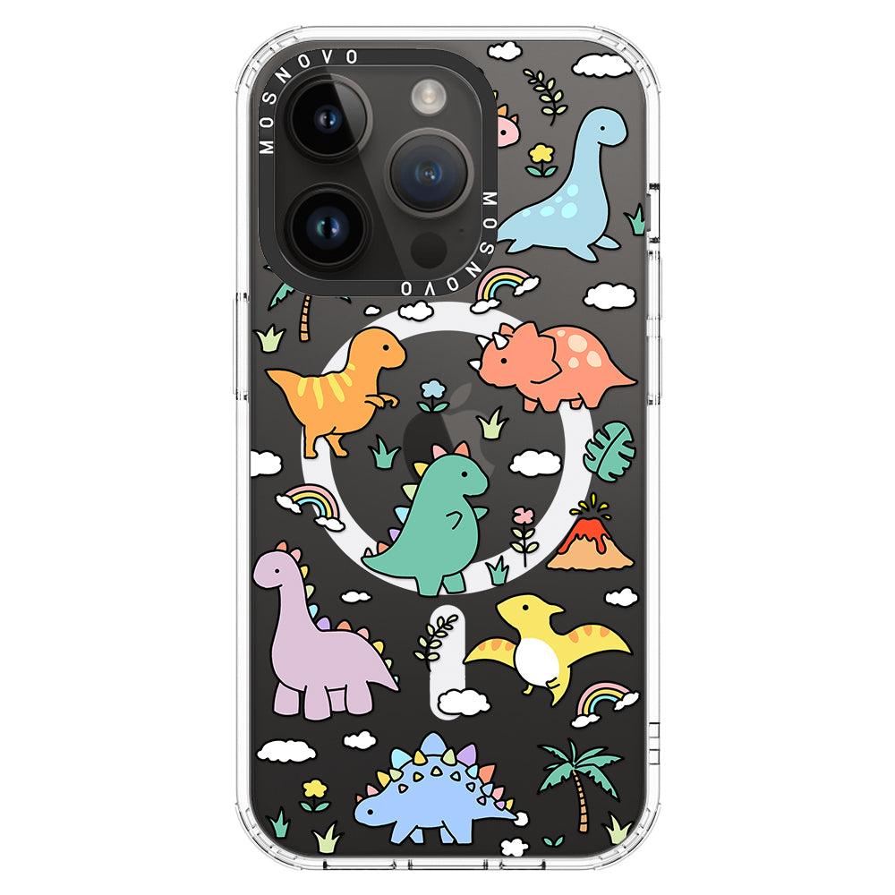 Cute Dinosaur World Phone Case - iPhone 14 Pro Case - MOSNOVO