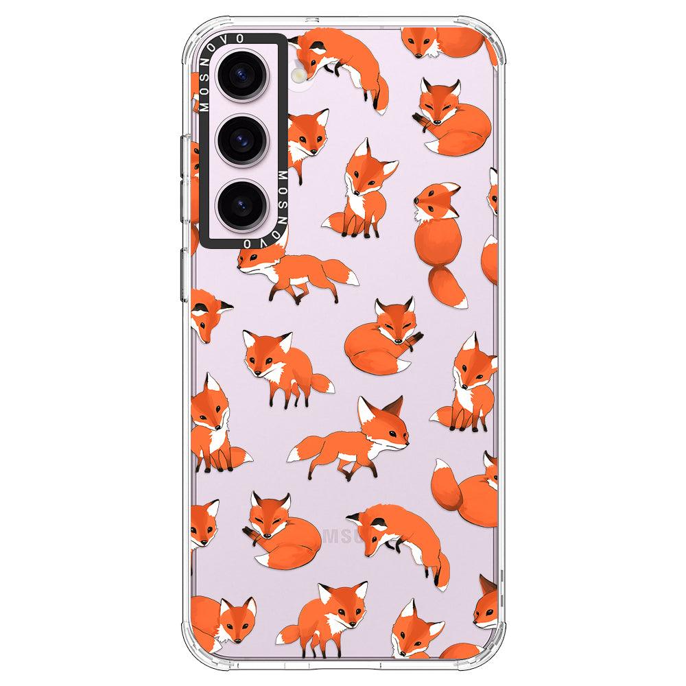 Cute Fox Phone Case - Samsung Galaxy S23 Case - MOSNOVO