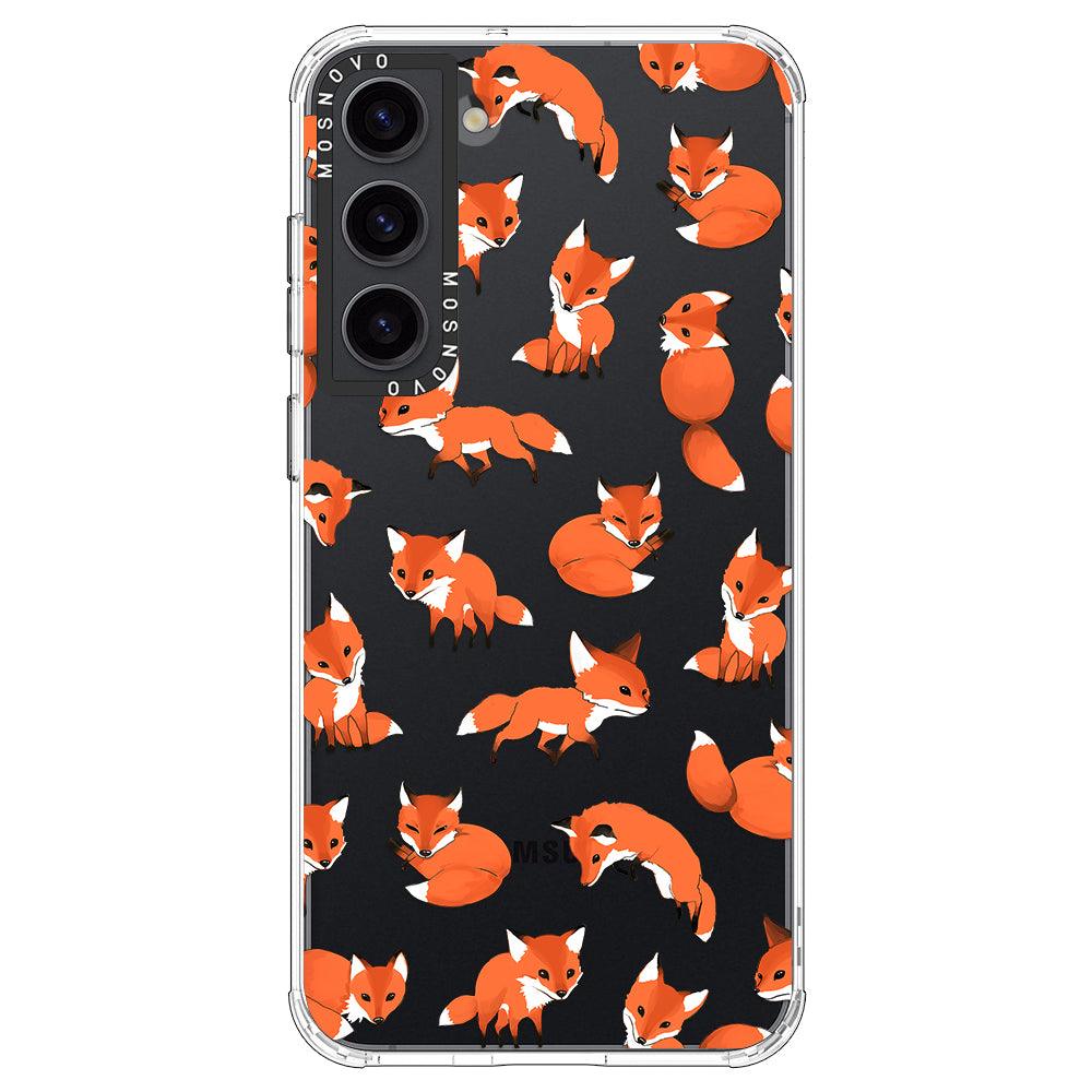 Cute Fox Phone Case - Samsung Galaxy S23 Case - MOSNOVO