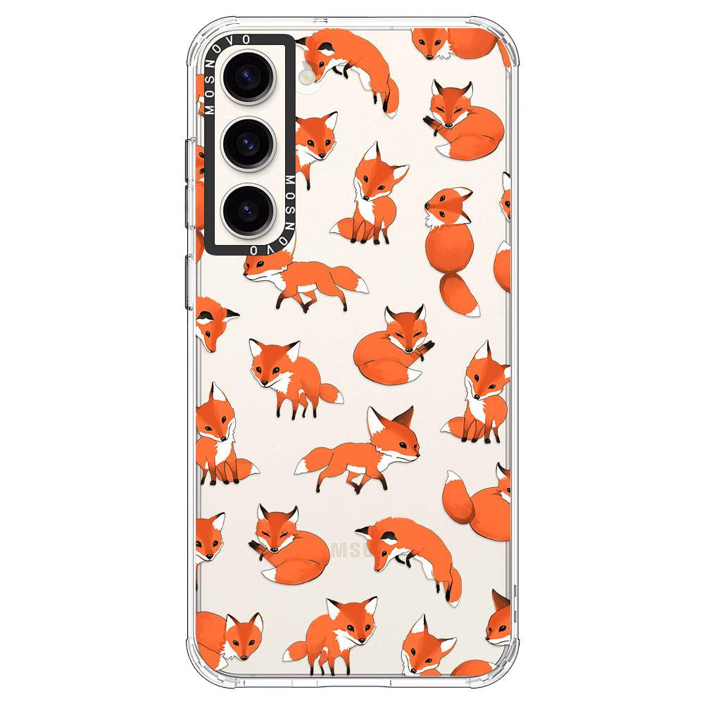 Cute Fox Phone Case - Samsung Galaxy S23 Plus Case - MOSNOVO