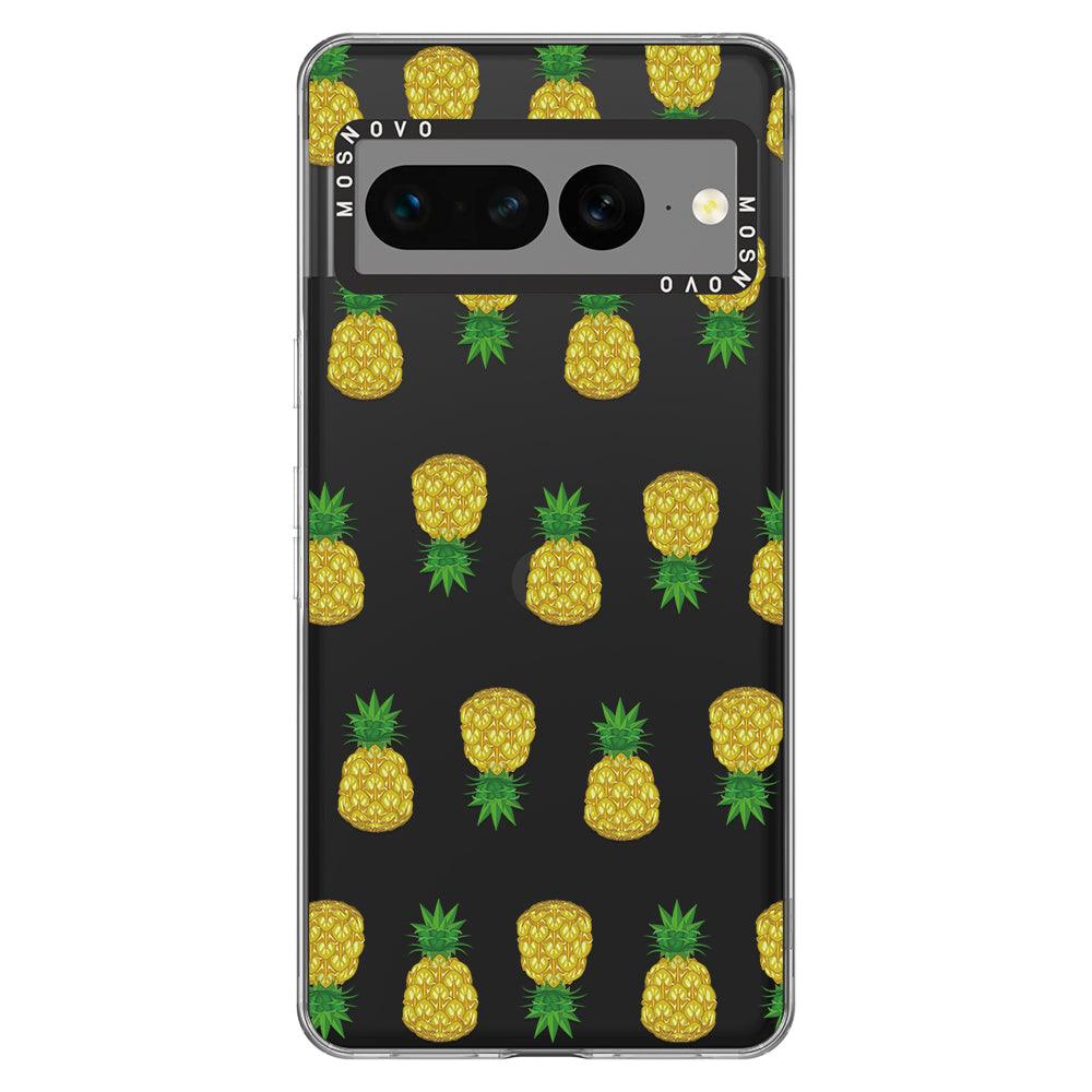 Cute Hawaiian Pineapple Phone Case - Google Pixel 7 Pro Case - MOSNOVO