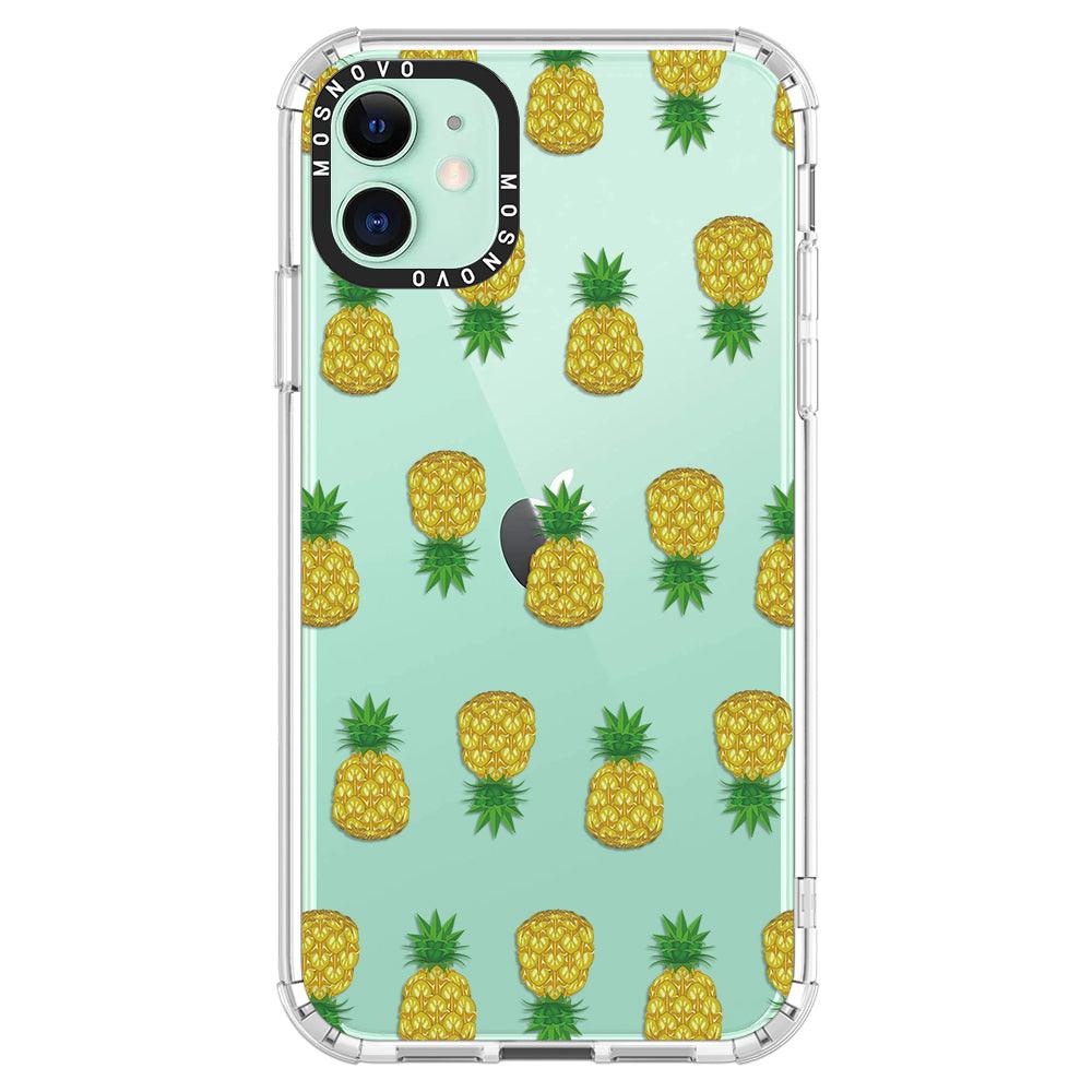 Cute Pineapples Phone Case - iPhone 11 Case - MOSNOVO
