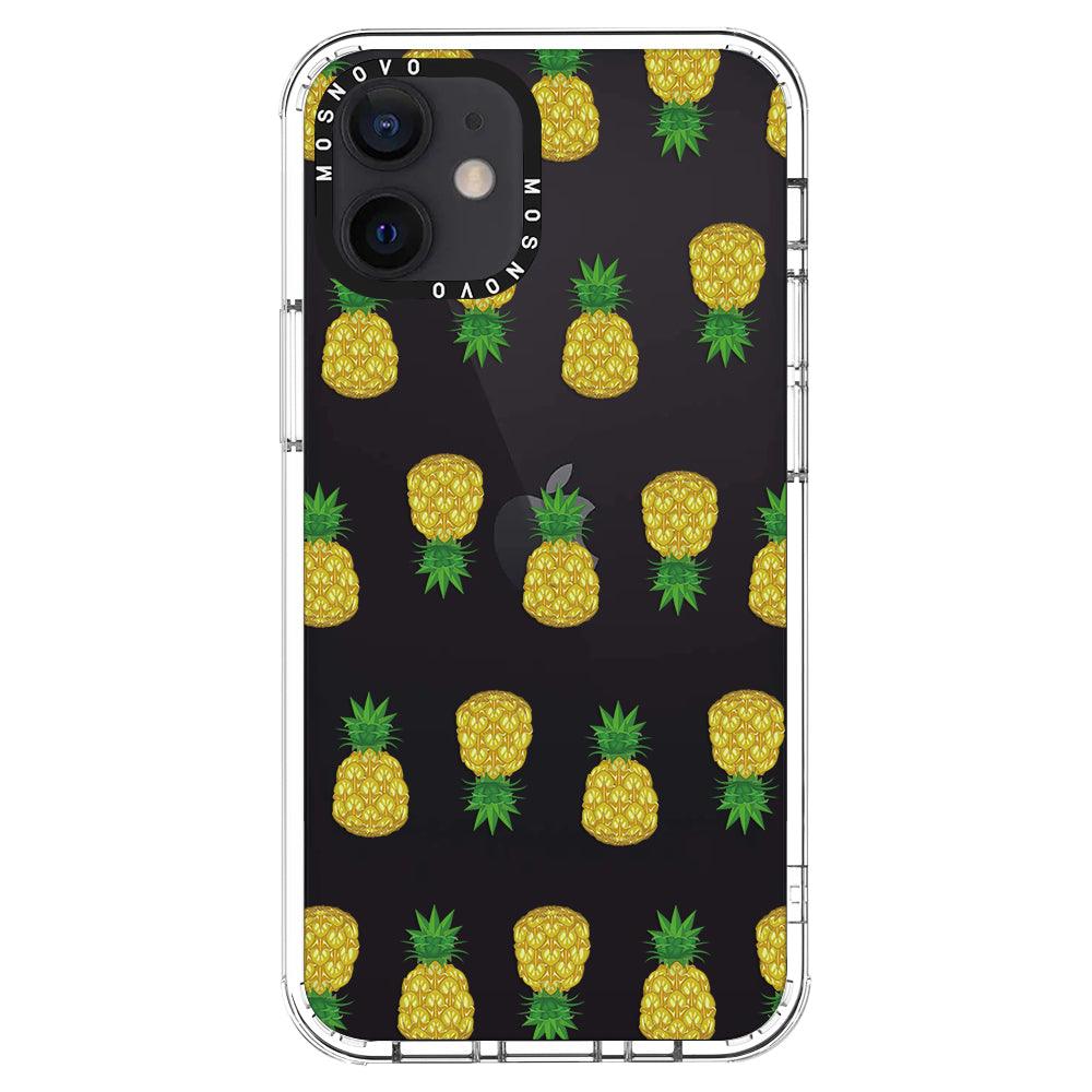 Cute Pineapples Phone Case - iPhone 12 Case - MOSNOVO
