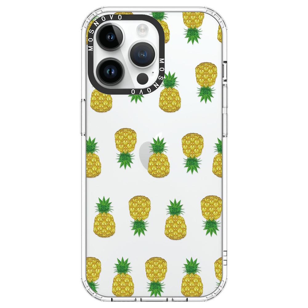 Cute Pineapples Phone Case - iPhone 14 Pro Max Case - MOSNOVO