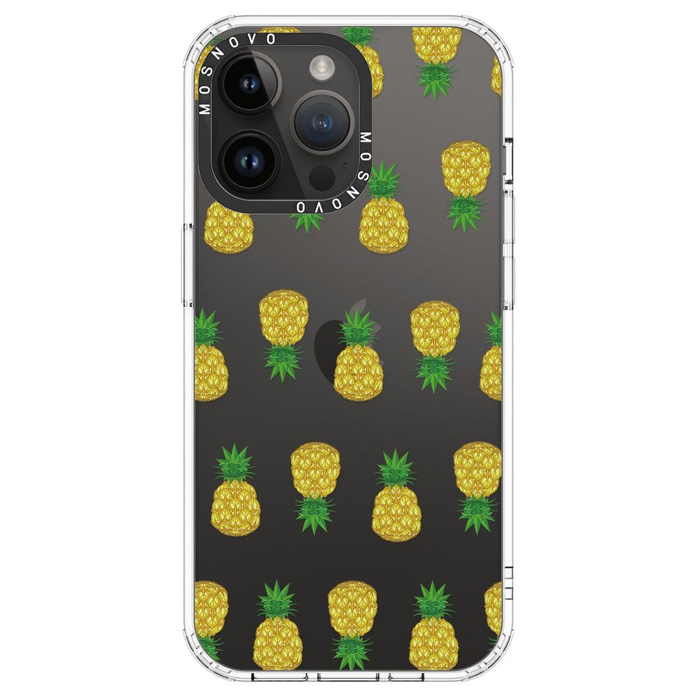 Cute Pineapples Phone Case - iPhone 14 Pro Max Case - MOSNOVO