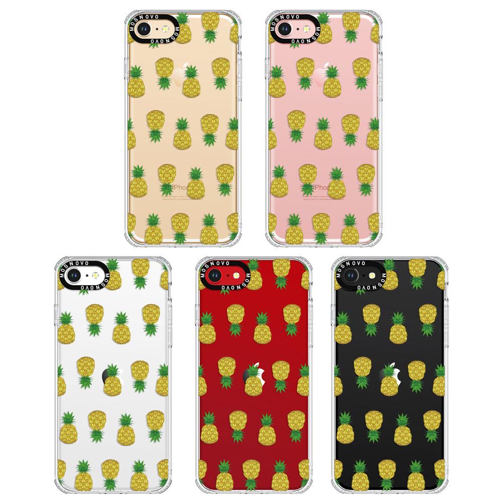 Cute Pineapples Phone Case - iPhone 8 Case - MOSNOVO