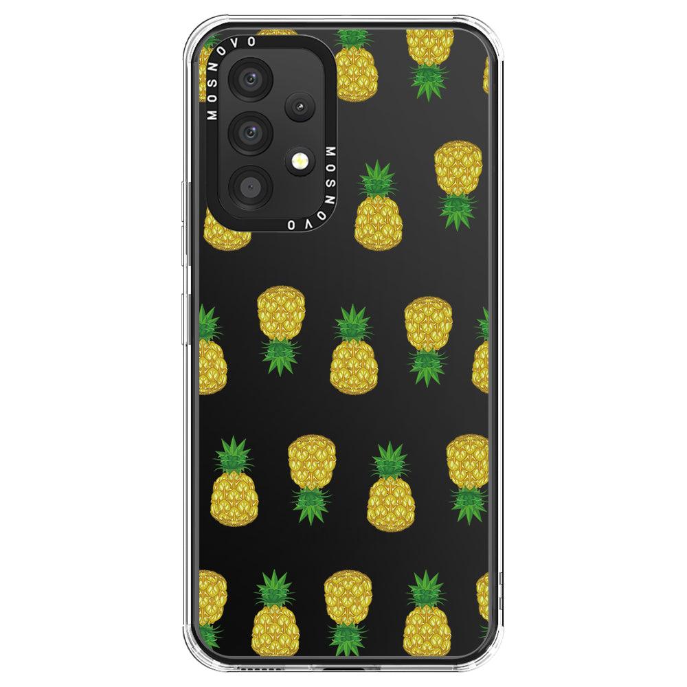 Cute Hawaiian Pineapple Phone Case - Samsung Galaxy A53 Case - MOSNOVO