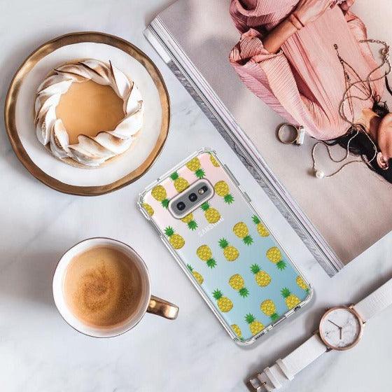 Cute Pineapples Phone Case - Samsung Galaxy S10e Case - MOSNOVO