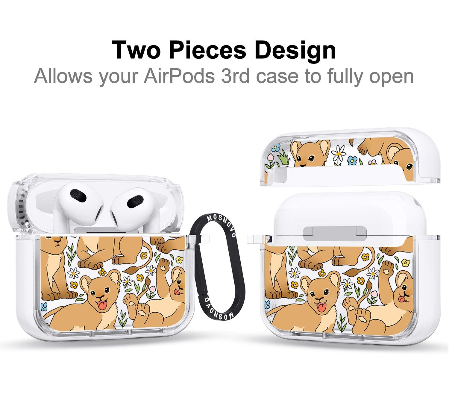 Cute Lion AirPods 3 Case (3rd Generation) - MOSNOVO