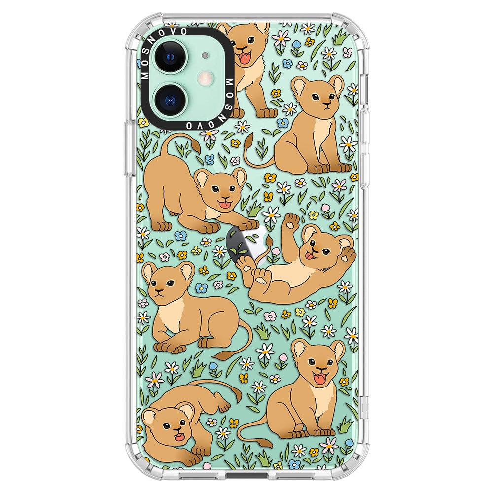 Cute Lion Phone Case - iPhone 11 Case - MOSNOVO