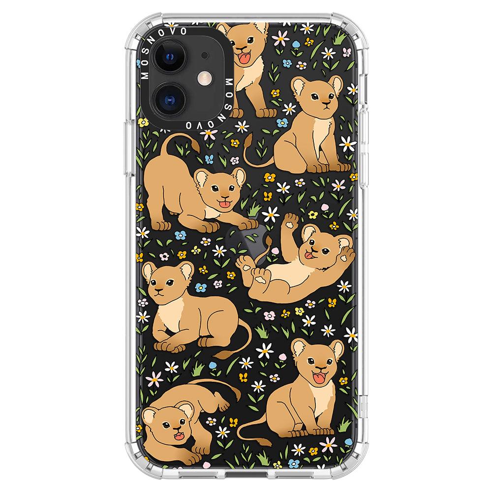 Cute Lion Phone Case - iPhone 11 Case - MOSNOVO