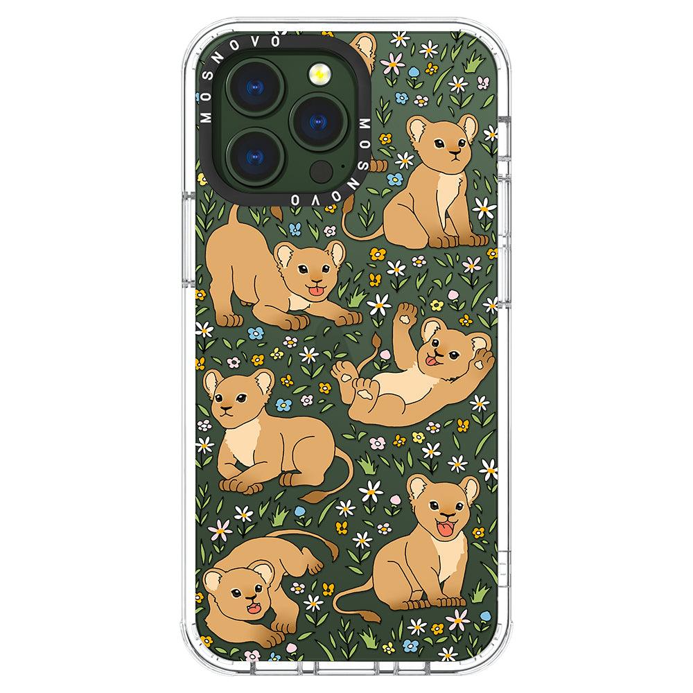 Cute Lion Phone Case - iPhone 13 Pro Case - MOSNOVO