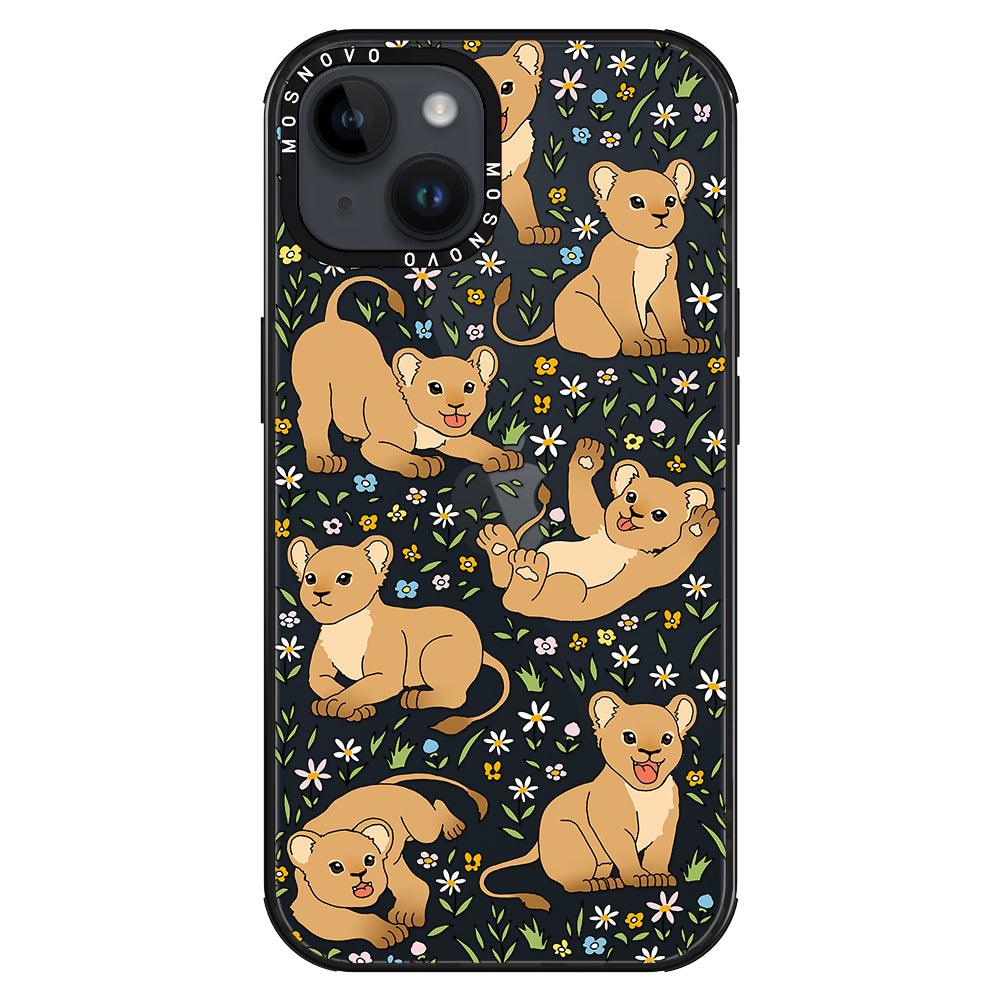 Cute Lion Phone Case - iPhone 14 Case - MOSNOVO