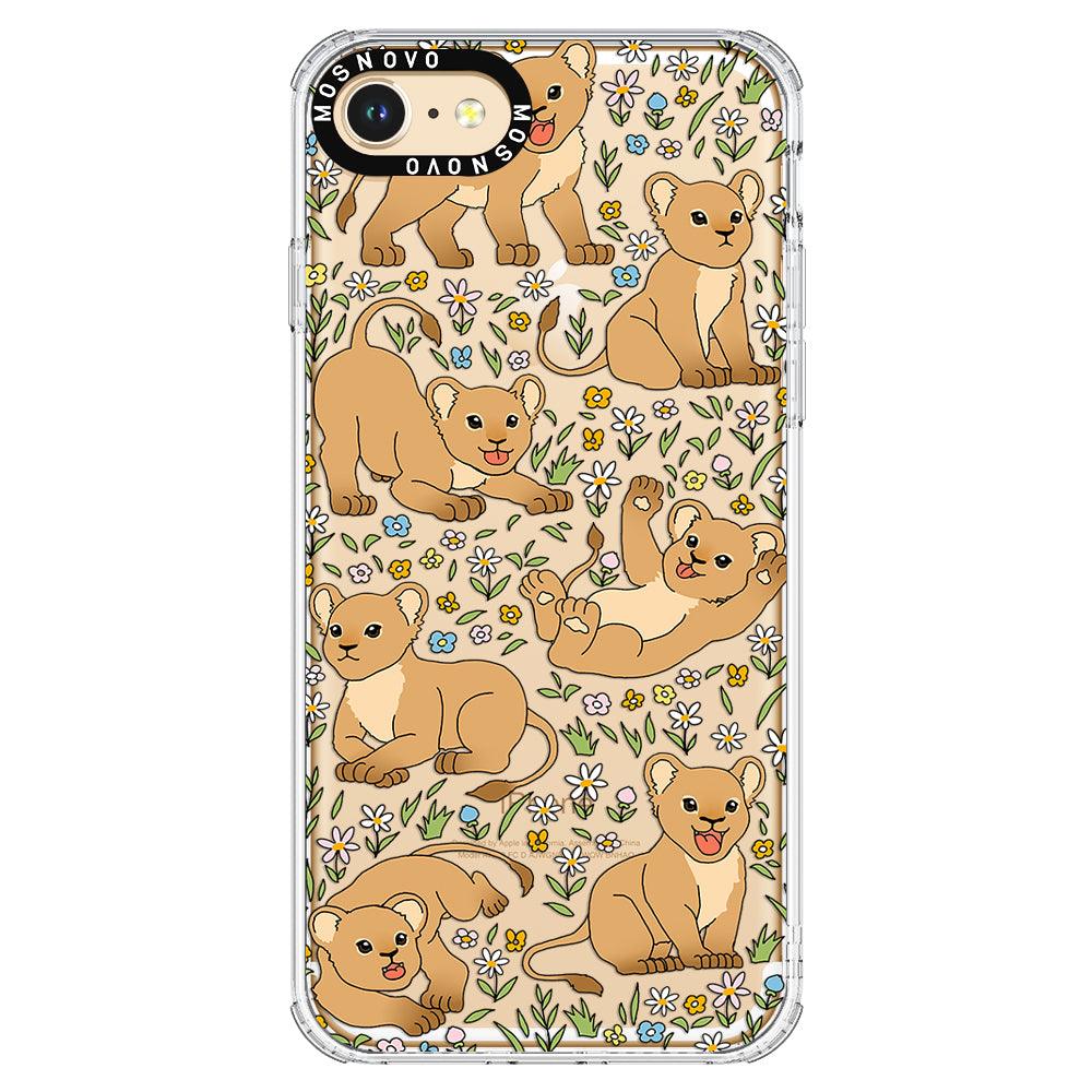 Cute Lion Phone Case - iPhone 7 Case - MOSNOVO