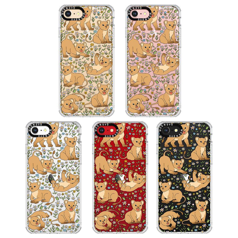 Cute Lion Phone Case - iPhone 7 Case - MOSNOVO