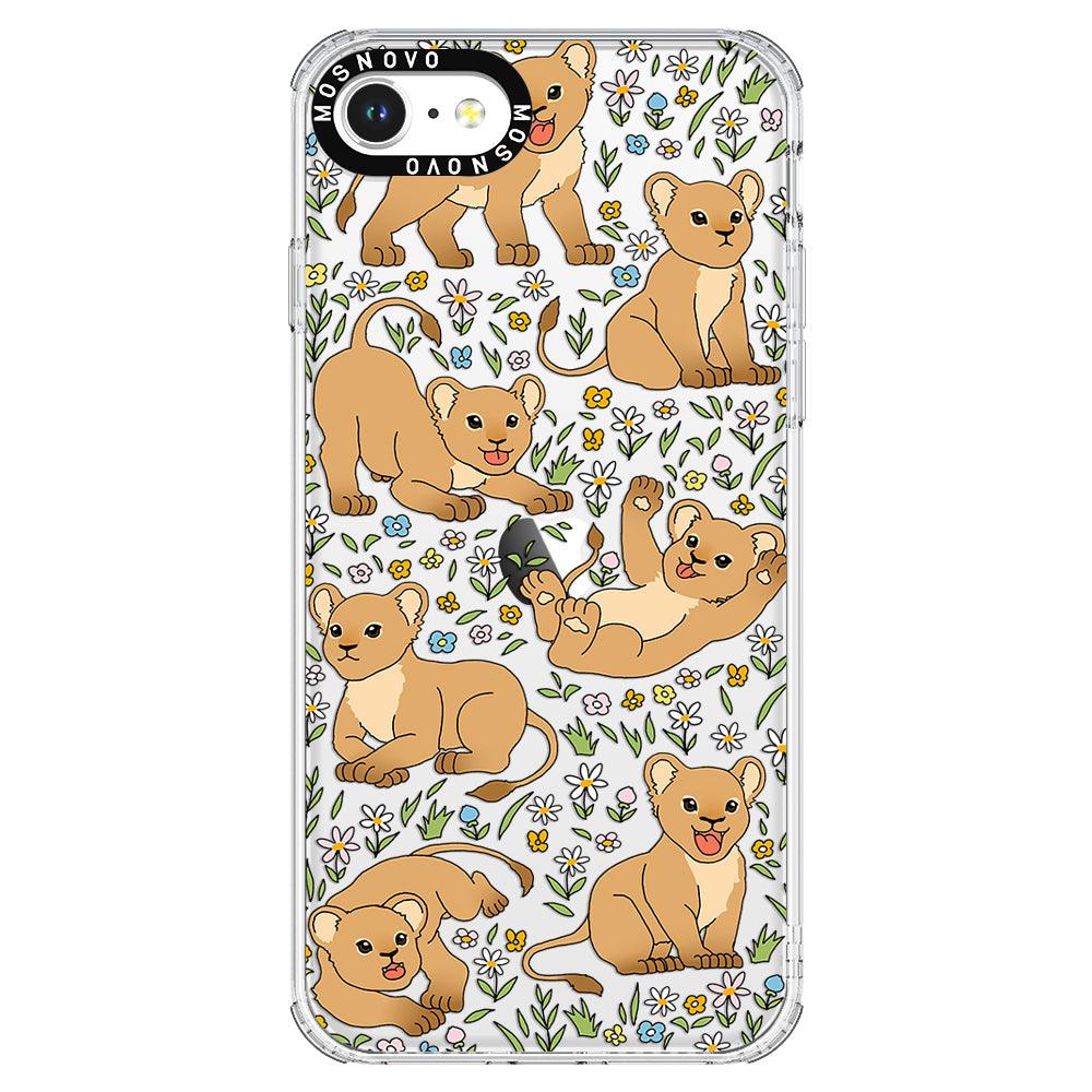 Cute Lion Phone Case - iPhone 8 Case - MOSNOVO