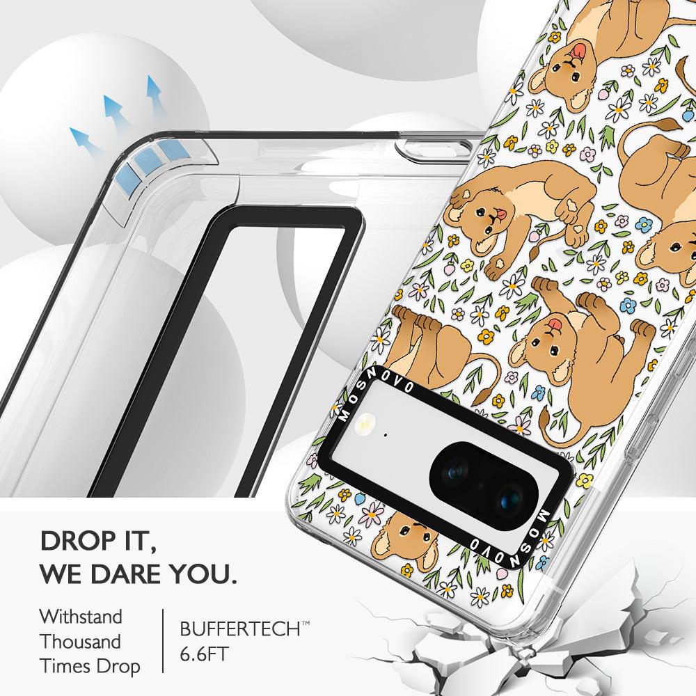 Cute Lions Phone Case - Google Pixel 7 Case - MOSNOVO