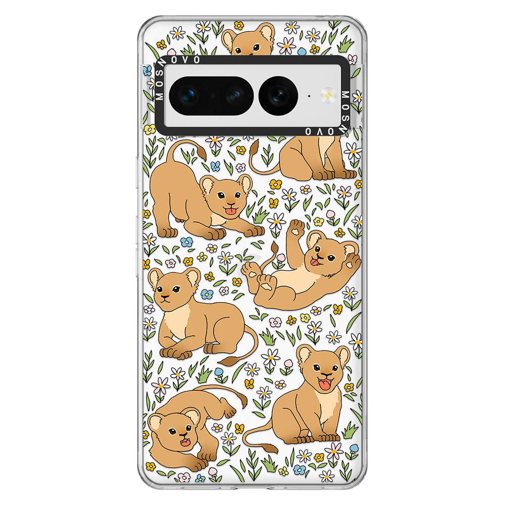 Cute Lions Phone Case - Google Pixel 7 Pro Case - MOSNOVO
