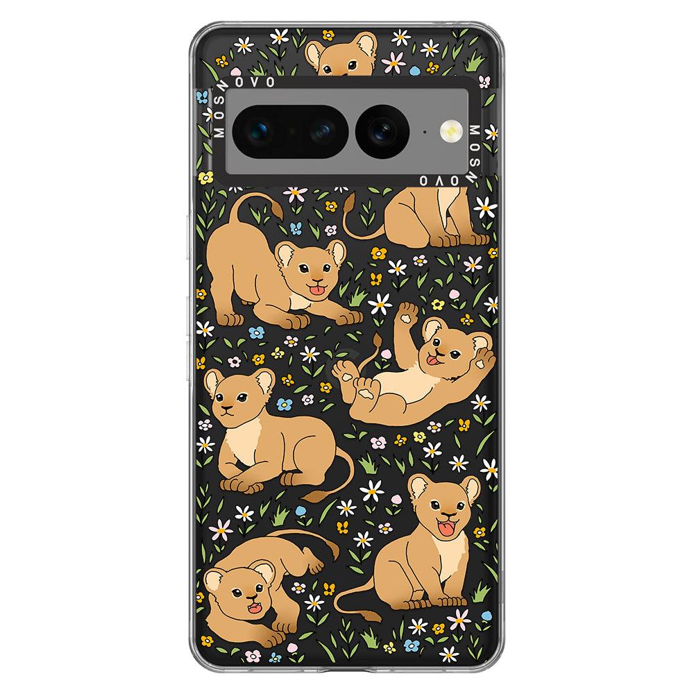 Cute Lions Phone Case - Google Pixel 7 Pro Case - MOSNOVO