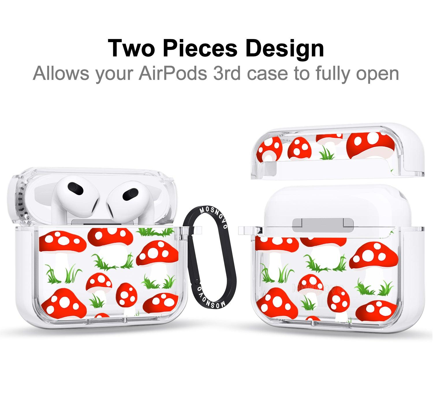 Cute Mushroom AirPods 3 Case (3rd Generation) - MOSNOVO