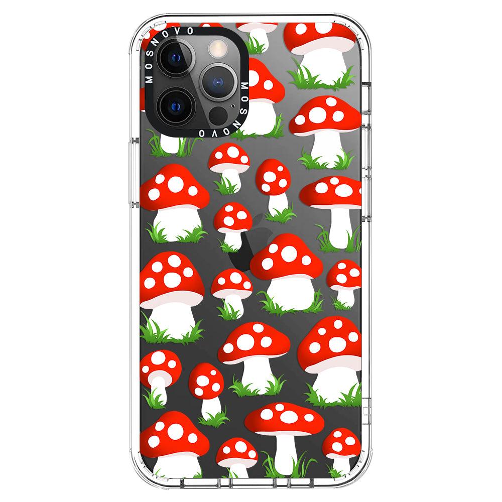 Cute Mushroom Phone Case - iPhone 12 Pro Case - MOSNOVO