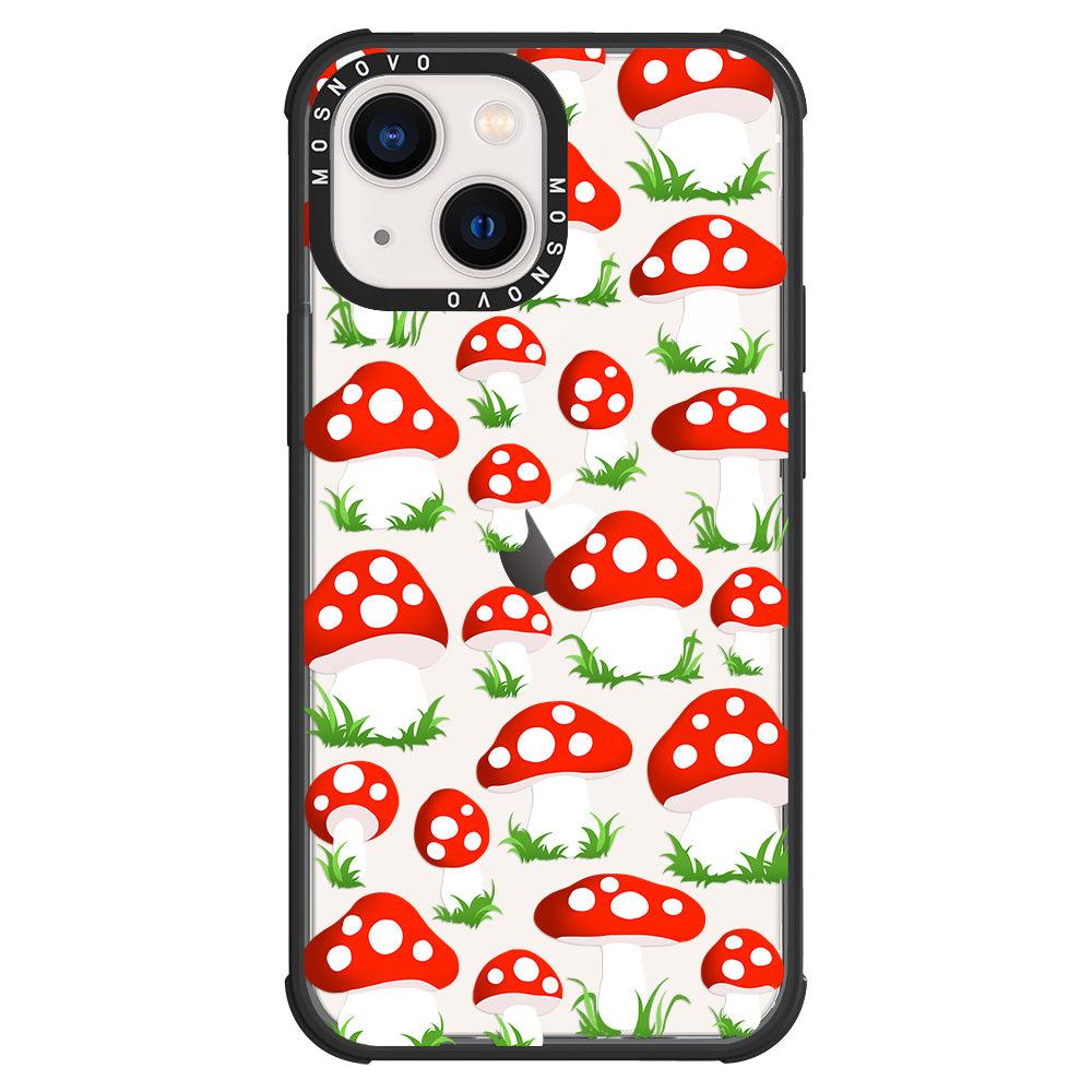 Cute Mushroom Phone Case - iPhone 13 Case - MOSNOVO