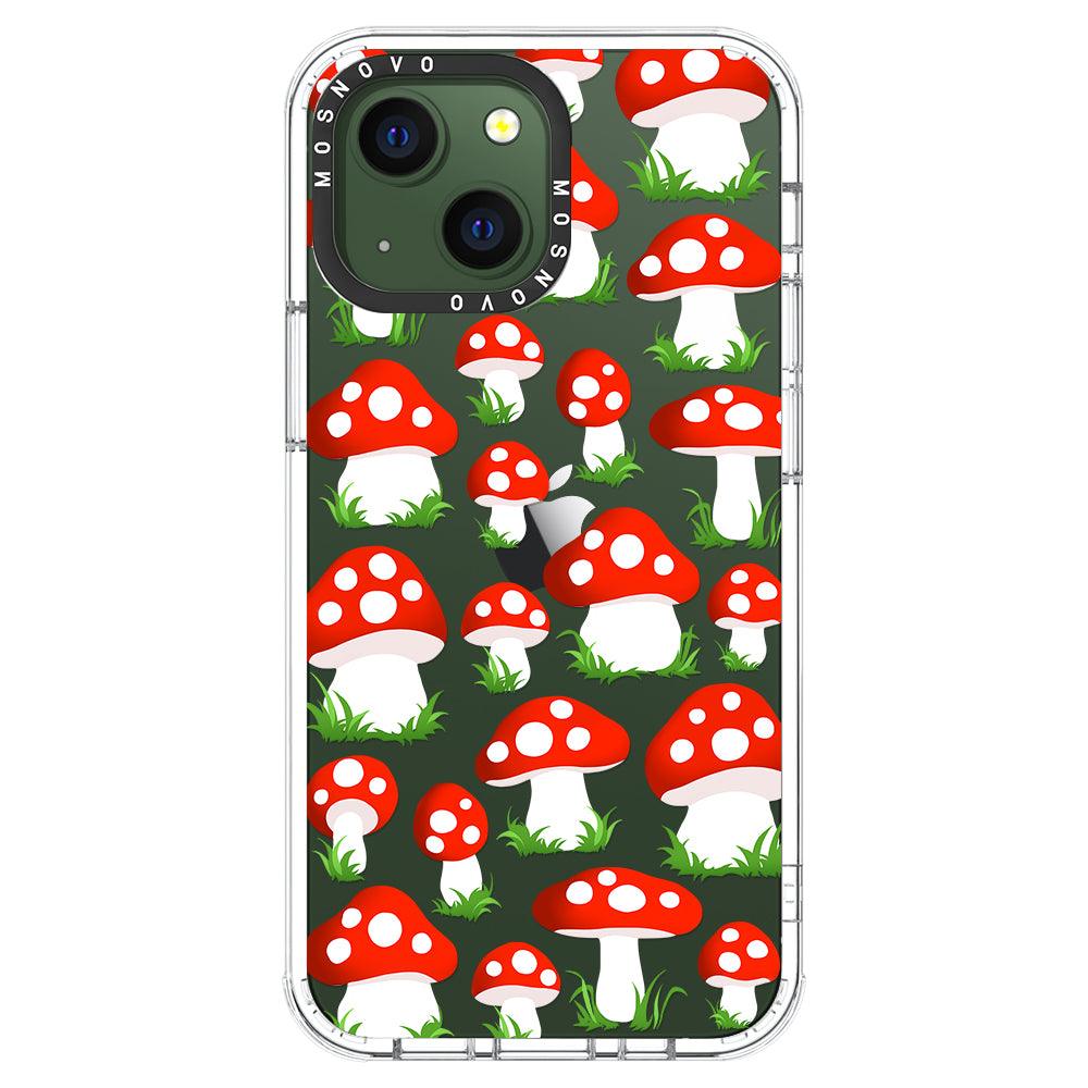 Cute Mushroom Phone Case - iPhone 13 Case - MOSNOVO
