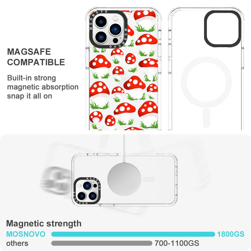 Cute Mushroom Phone Case - iPhone 13 Pro Case - MOSNOVO