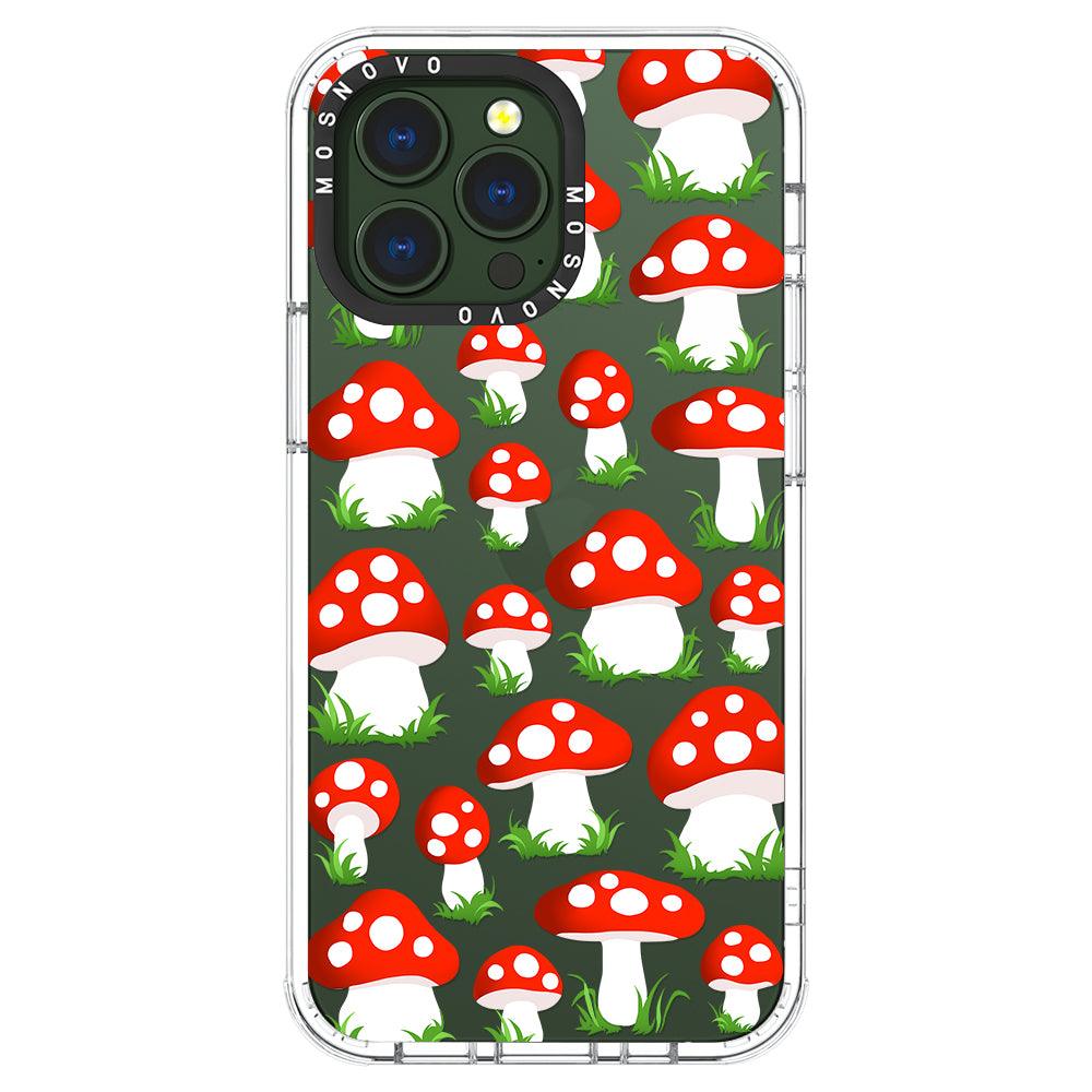 Cute Mushroom Phone Case - iPhone 13 Pro Case - MOSNOVO