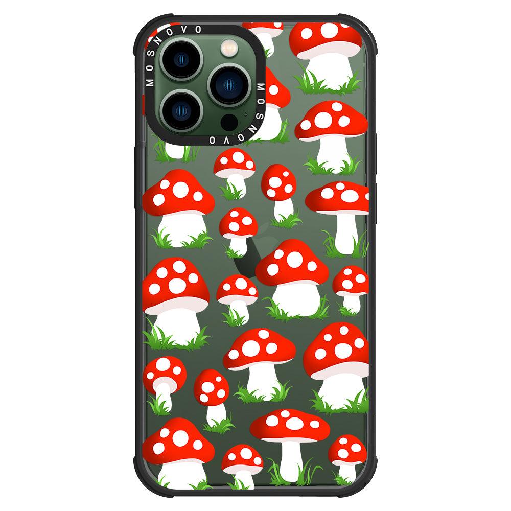 Cute Mushroom Phone Case - iPhone 13 Pro Max Case - MOSNOVO