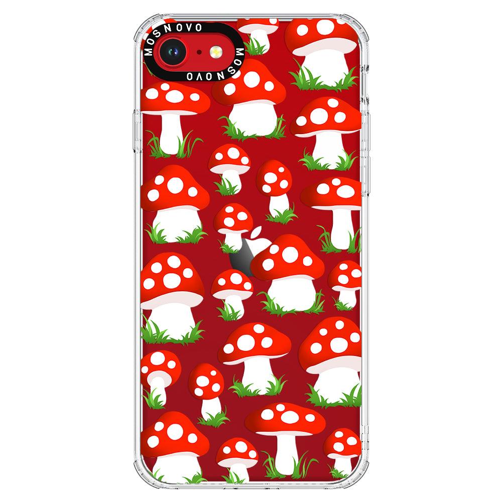 Cute Mushroom Phone Case - iPhone SE 2022 Case - MOSNOVO