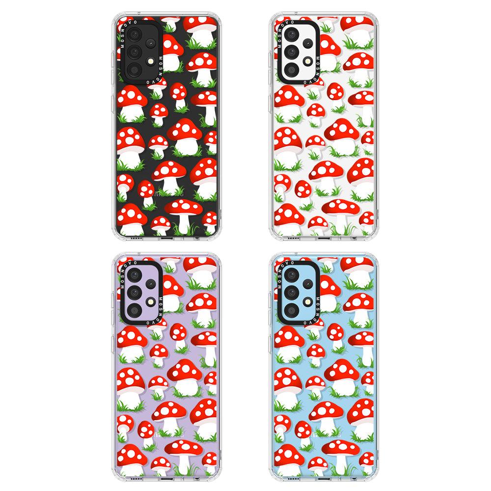 Cute Mushroom Phone Case - Samsung Galaxy A52 & A52s Case - MOSNOVO